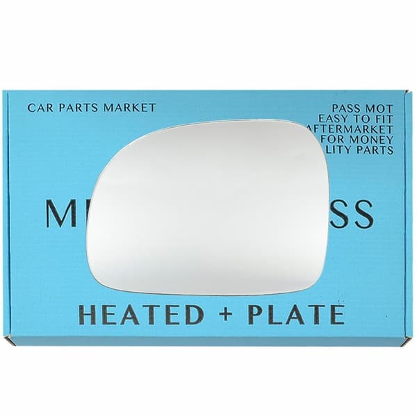 For Mercedes Viano 2004-2009 Left Side Electric Wing Mirror Glass +Plate