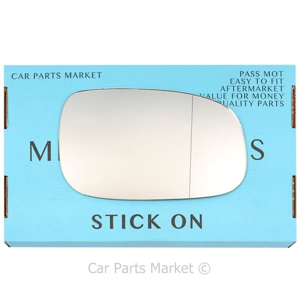 Right Driver Side Wide Angle Wing Door Mirror Glass For Volvo s40 2007-2008