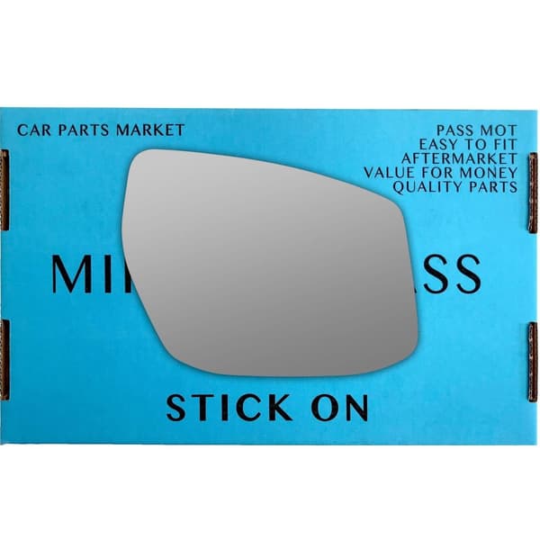 Right Driver Side Wing Door Mirror Glass For Nissan Pulsar 2014-On