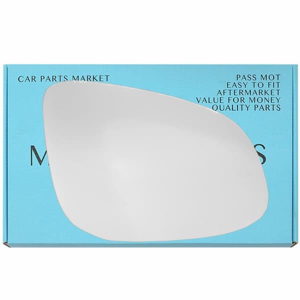 For Mercedes Citan 2012-2020 Right Driver Side Electric Wing Mirror Glass +Plate