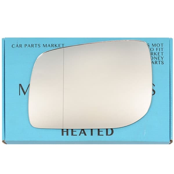 Left Side Wide Angle Wing Mirror Glass For Range Rover P38 1995-2002 Heated