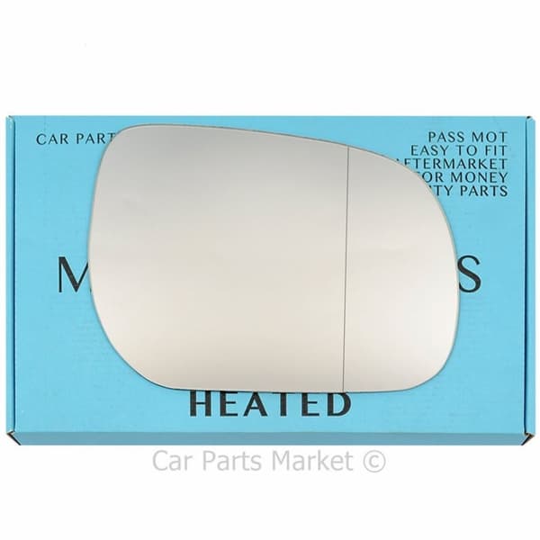 Right Driver Side Wide Angle Wing Mirror Glass For Toyota RAV 4 2005-2012 Heated