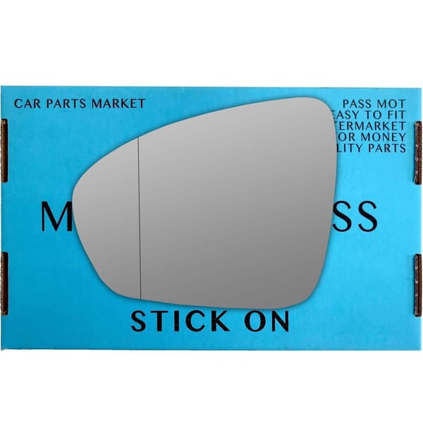 Left Passenger Side Wide Angle Wing Mirror Glass For Renault Megane mk4 2016-23