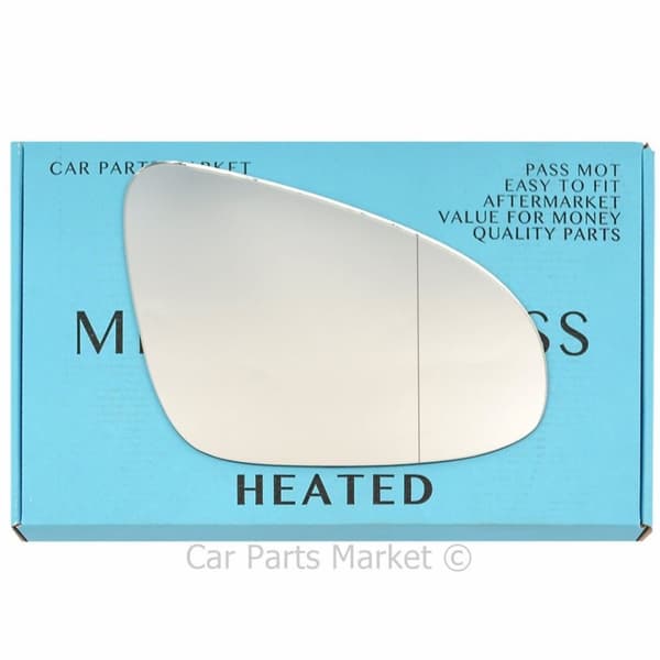 Right Side Wide Angle Wing Mirror Glass For Toyota Avensis 2015-2019 Heated