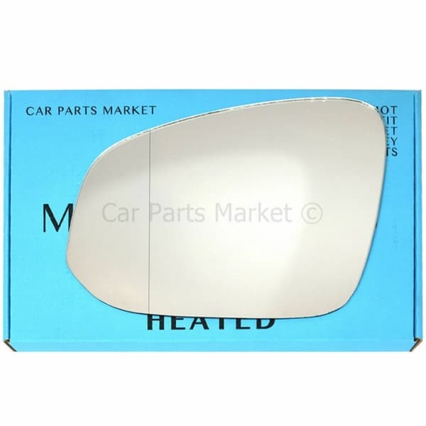 Left Passenger Side Wide Angle Wing Mirror Glass For Toyota RAV 4 2013-23 Heated
