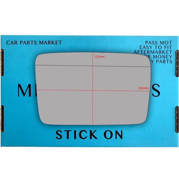 wide Angle Wing Mirror Glass For Ford Taunus Transit FK-1000 1953-1965
