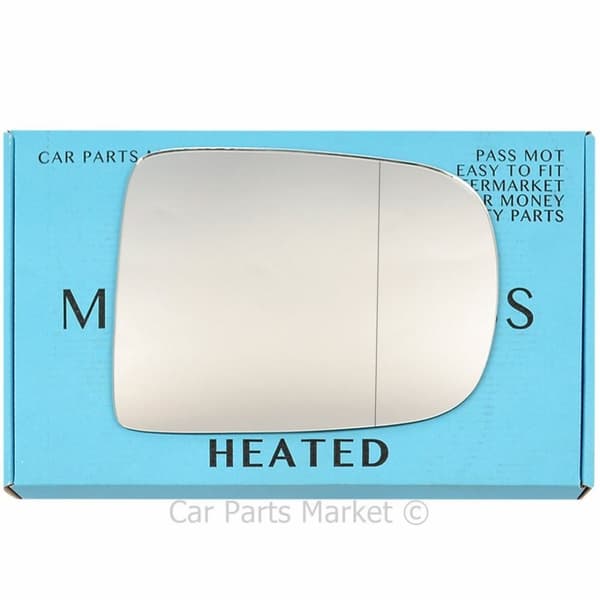 Right Driver Side Wide Angle Wing Mirror Glass For Toyota Previa 90-2000 Heated