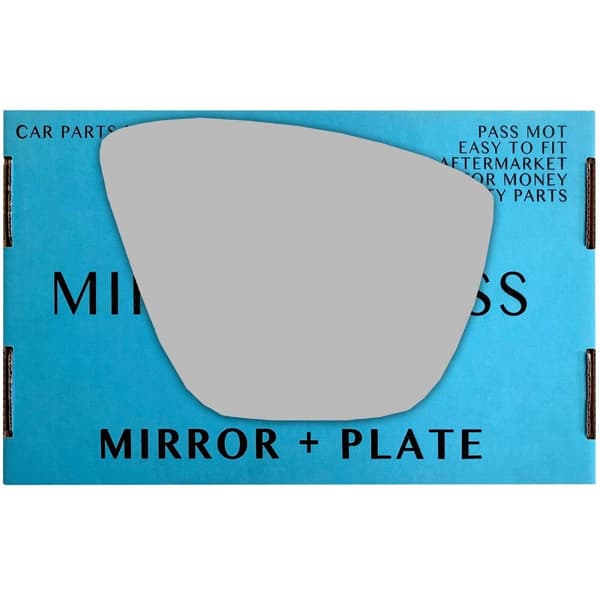 Right Driver Side Wing Mirror Glass For Ford Ka+ 2016-2020 Plate