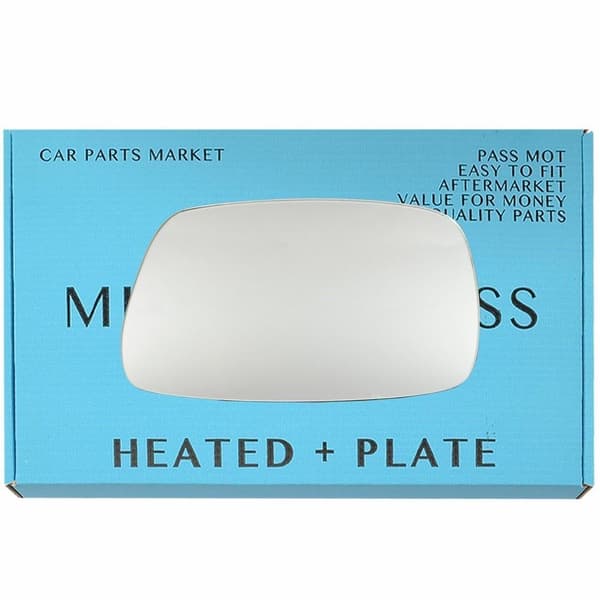 Right Side Wing Door Mirror Glass For Toyota Corolla 2001-04 Heated +Plate