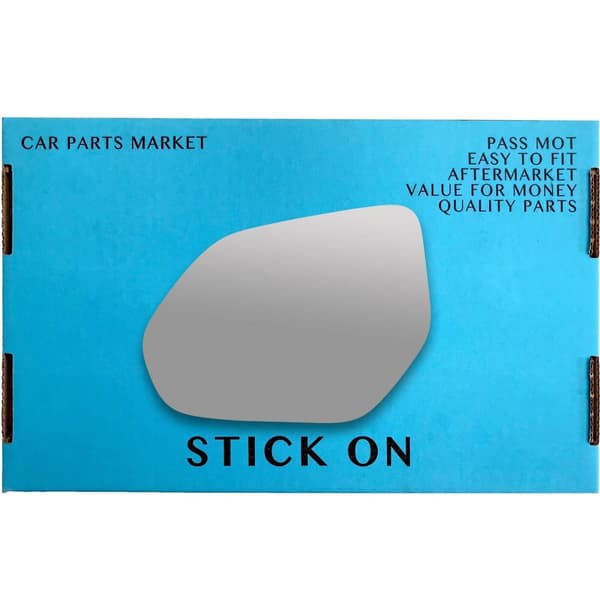 Left Passenger Side Wing Mirror Glass For Audi Q8 2019-23