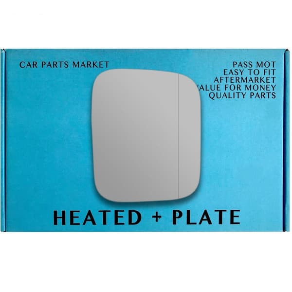 For Jeep Renegade 2015-23 Right Side Wide Angle Wing Mirror Glass electric Plate