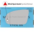 Miniatyrbillede 1 af 2: Left Side Wide Angle BSA BSM Wing Mirror Glass For Mercedes CLS c257 2018-2023