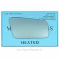 Miniatyrbillede 1 af 2: Right Side blue Wide Angle Wing Mirror Glass For Audi 100 200 1982-1991 Heated