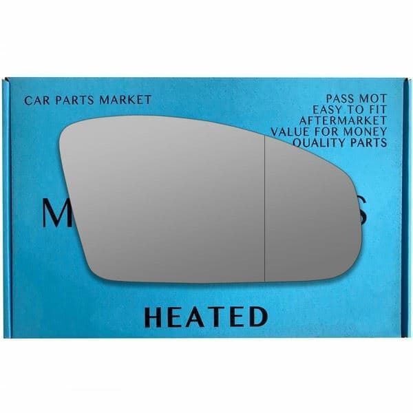 For Nissan 350Z 2002-09 Right Driver Side Wide Angle Wing Mirror Glass electric