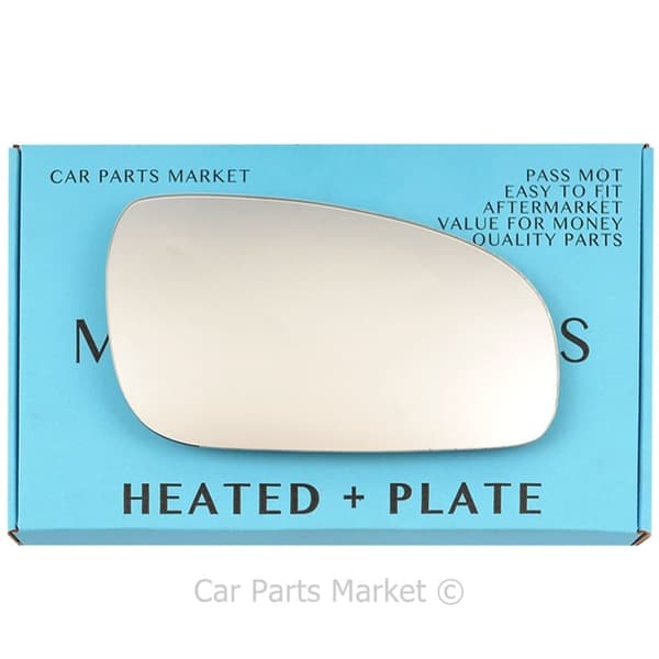 Right Driver Side Wing Mirror Glass For Volvo s80 1999-2003 Heated +Plate