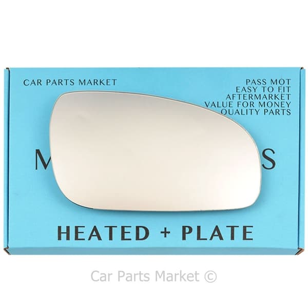 Right Driver Side Wing Mirror Glass For Volvo s60 1999-2003 Heated +Plate