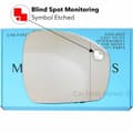 Miniatyrbilde 1 av 2: For Land Rover Discovery 2014-2022 Right Side Aspheric BSM Wing Mirror Glass