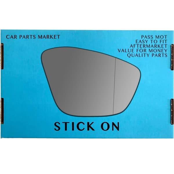 Right Driver Side Wing Mirror Glass For Vauxhall Mokka 2020-2022 wide Angle