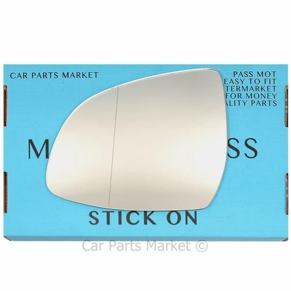 Left Passenger Side wide Angle Wing Mirror Glass For BMW iX3 2020-2022