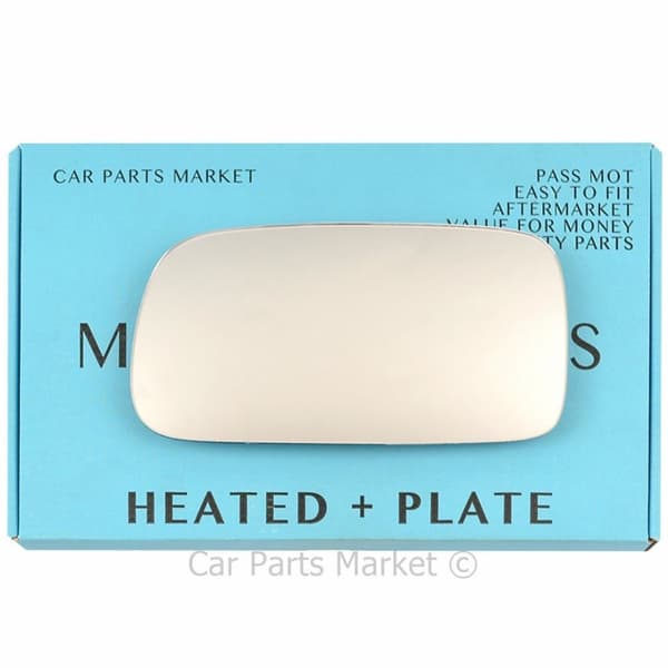 Left Side Wing Mirror Glass For Nissan Primera P11 1996-02 Heated + Plate