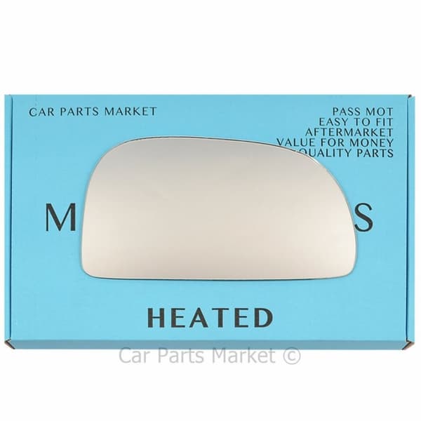 Right Driver Side Wing Mirror Glass For Mitsubishi Colt 1992-2003 Heated