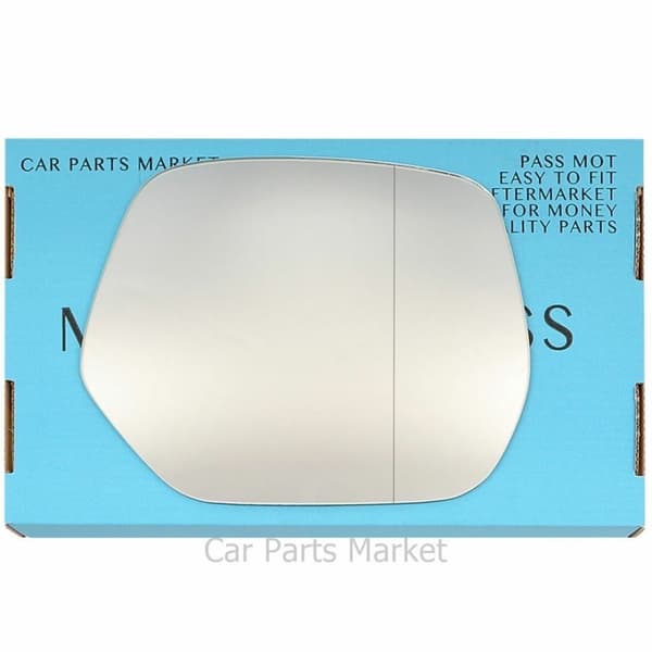 Right Side Wide Angle Wing Mirror Glass For Honda CRV 2018-2023 Heated + Plate