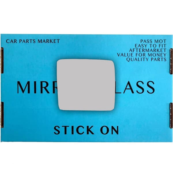 (LHD) Right Side Convex Wing Mirror Glass For Mercedes E-Class 1983-1995 (123mm)