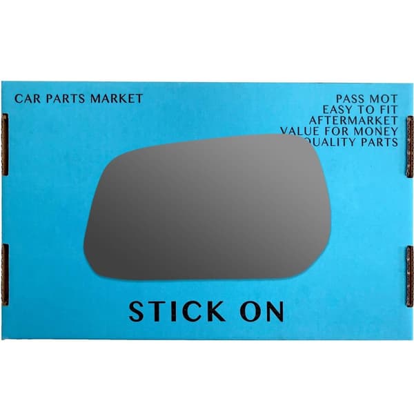 For Ford Mustang 2015-2023 Left hand Side convex Wing Door Mirror Glass