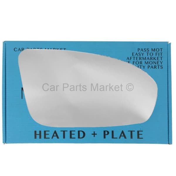 Right Driver Side Heated Plate Wing Door Mirror Glass For BMW M5 M6 2011-2018