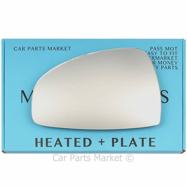 Left Side Wing Mirror Glass For Audi R8 2006-2012 Heated + Plate