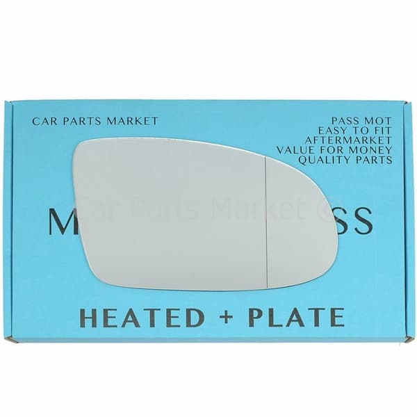 For Vauxhall Omega 94-99 Right Side Aspheric Electric Wing Mirror Glass Plate