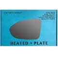 Miniatyrbillede 1 af 2: Left Side Wing Mirror Glass For Volkswagen Taigo 2022-2023 Heated Plate