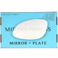 Miniatyrbilde 1 av 2: For Vauxhall Vectra 95-99 Left Passenger Side Wing Door Mirror Glass with Plate
