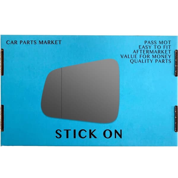 Left Passenger Side Wide Angle Wing Mirror Glass For Ford Tourneo Connect 2022+