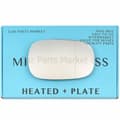 Miniatyrbilde 1 av 2: For Ford Ka 96-08 Right Driver Aspheric Electric Wing Mirror Glass with Plate