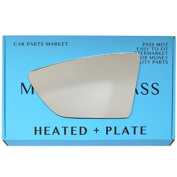Left Passenger Side Wing Mirror Glass For Seat Arona 2017-2023 Heated Plate
