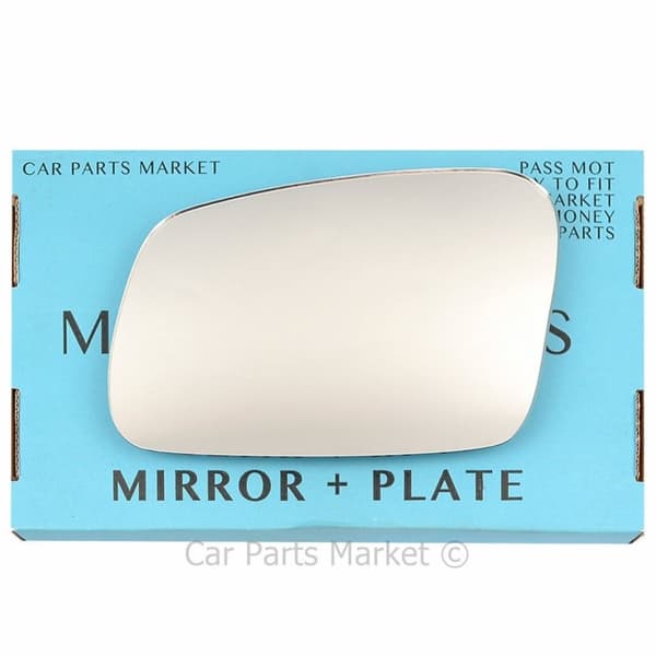 Left Side Wing Door Mirror Glass For Land Rover Discovery 1995-05 + Plate