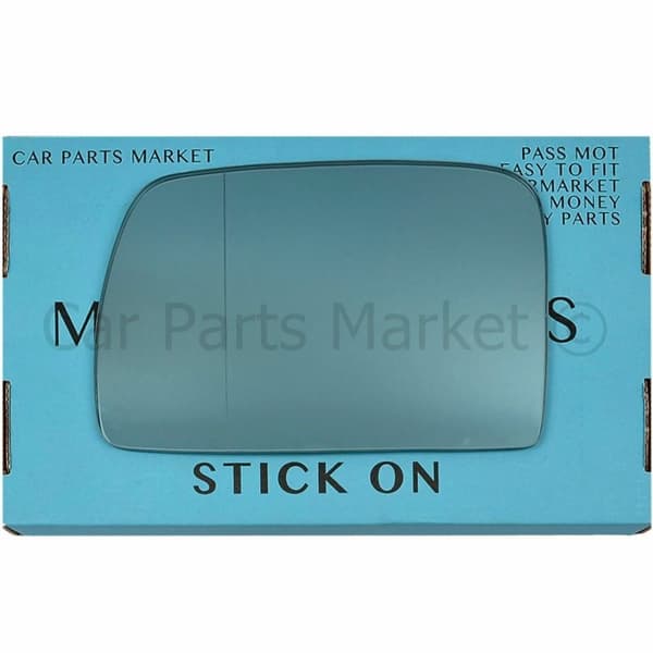 Left Side blue Wide Angle Wing Door Mirror Glass For  Range Rover 2002-2004