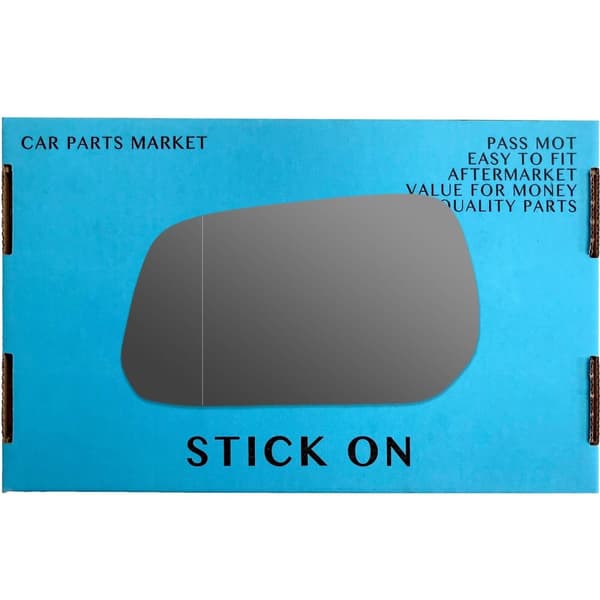 For Ford Mustang 2015-2023 Left Side Aspheric Wing Mirror Glass