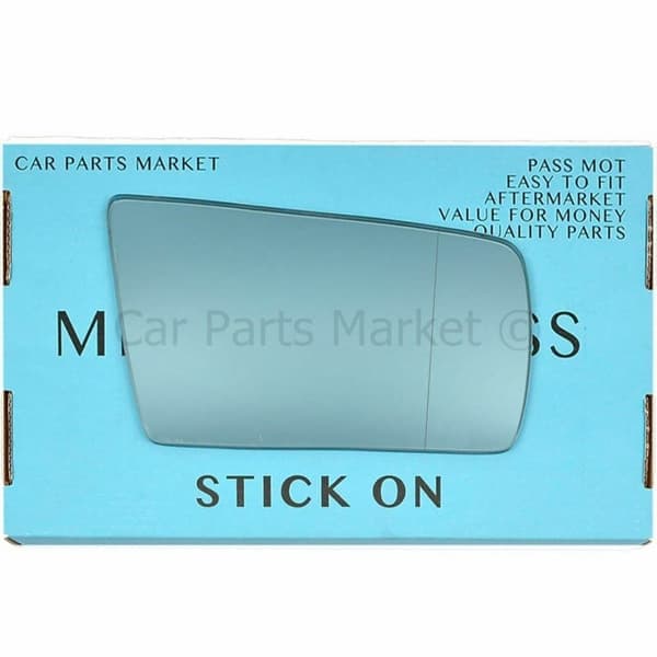 For Mercedes SL r129 1989-1998 Right Driver Side Blue Aspheric Wing Mirror Glass