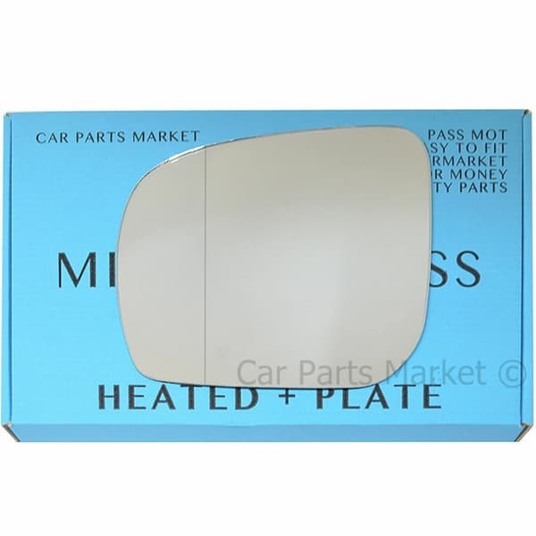 Left Side Wide Angle Wing Mirror Glass For Subaru Forester 2011-13 Heated +Plate