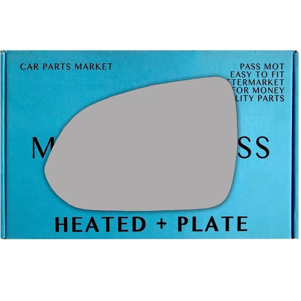 Left Passenger Side Wing Mirror Glass For Kia Rio mk4 2017-2023 Heated Plate
