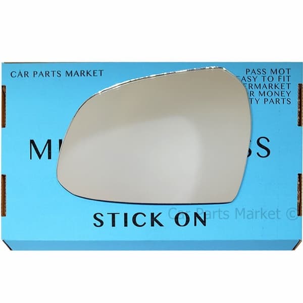 For Hyundai i10 2020-23 Left Passenger Side Wing Mirror Glass