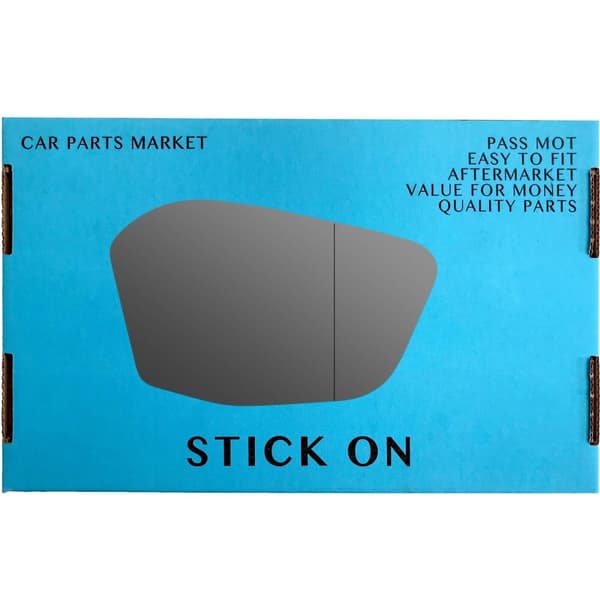 Right Driver Side Wide Angle Mirror Glass For DS DS4 2021-2023