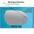 Miniatyrbillede 1 af 2: Right Side Wide Angle Wing Mirror Glass For Toyota Prius BSD BSM 2016-2023
