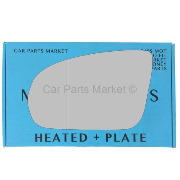 Left Side Wide Angle Mirror Glass Mercedes B-Class W247 2019-2023 Heated Plate