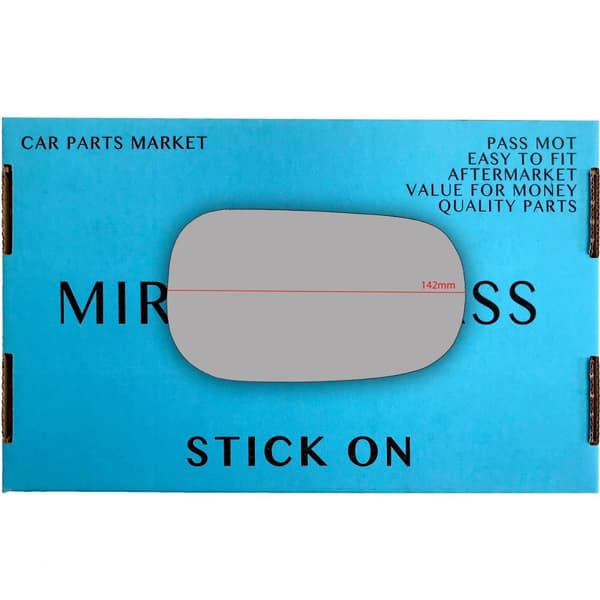 Right Driver Side Wing Mirror Glass For Honda CBR 1987-1996