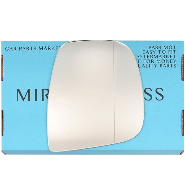 Right Side Wide Angle Mirror Glass For Citroen Berlingo 2012-18 Heated +Plate