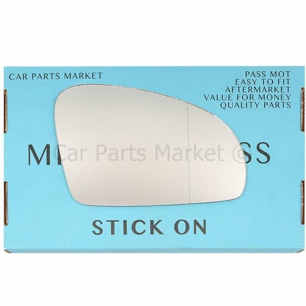 Right Driver Side Wide Angle Wing Mirror Glass For Mercedes SLC 2016-2019