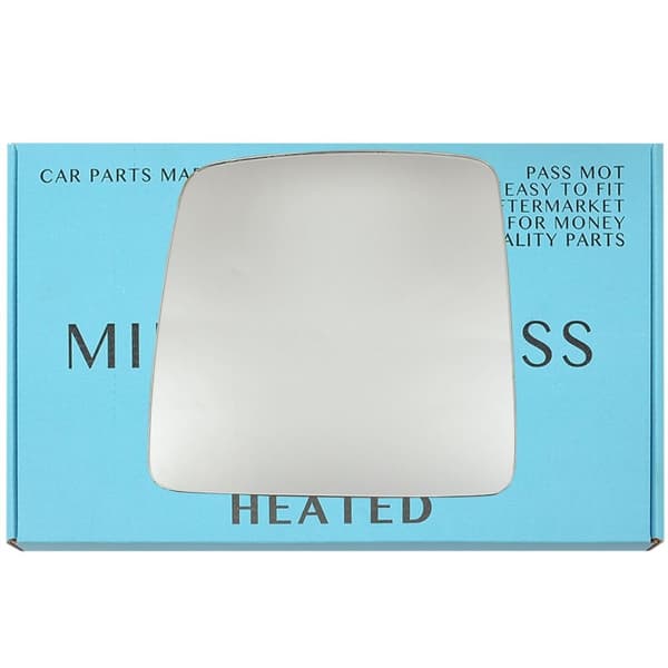Left Passenger Side Flat Wing Door Mirror Glass For Suzuki Jimny 2008-17 Heated